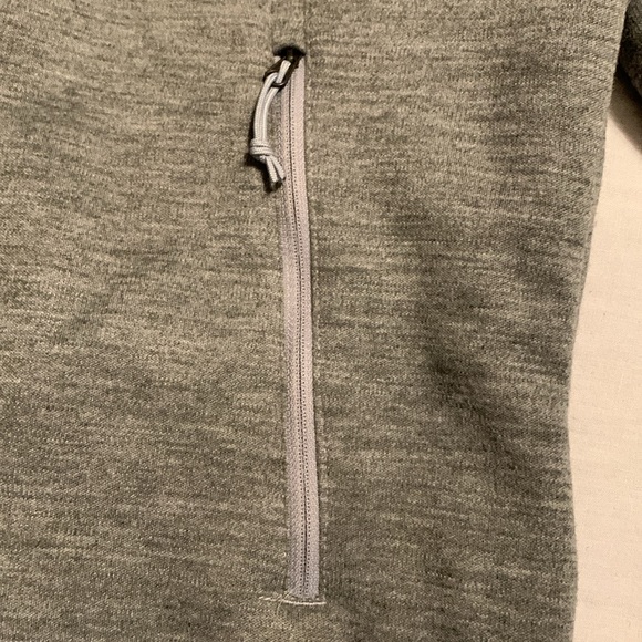 The North Face Mens Sherpa Patrol 1/4 Snap Pullover TNF Grey Heather XL Jacket - Picture 4 of 16